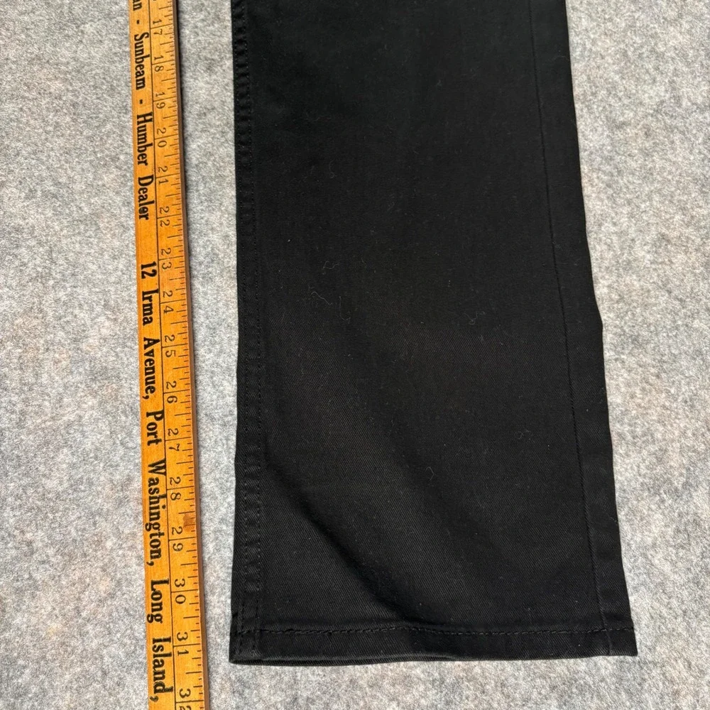 Levis‎ 513 Slim Straight Black Denim Jeans Mens W36 L32 (38x31) Stretch Classic